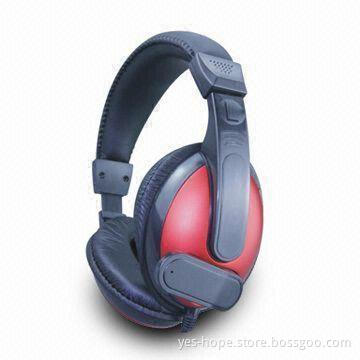 Walkie Talkie Headsets with 32 Ohms/2.2KΩ Impedance and 2 x 40mm Mylar Speaker